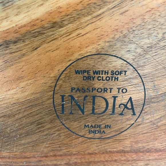 Wood Tray made in India - Picture 7 of 8